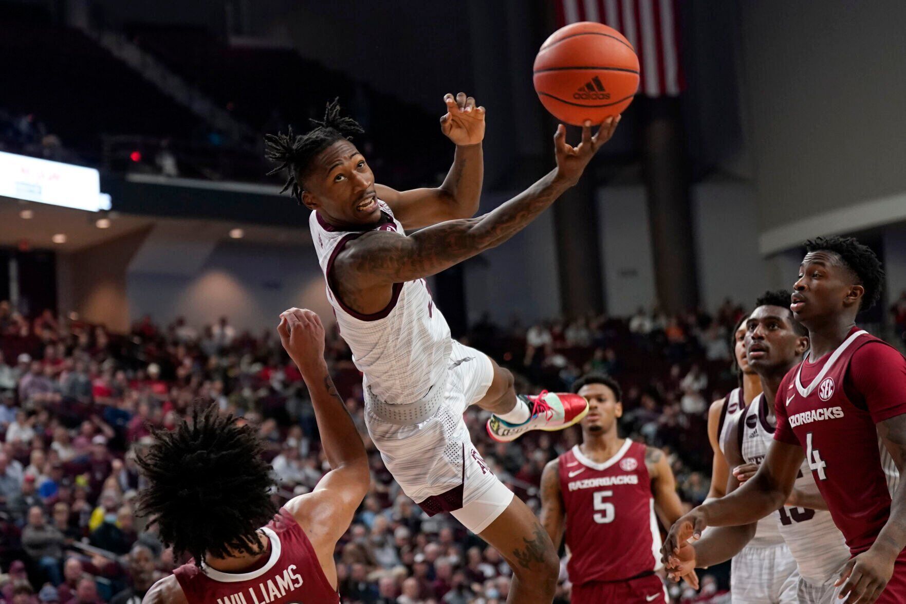 APTOPIX Arkansas Texas A M Basketball